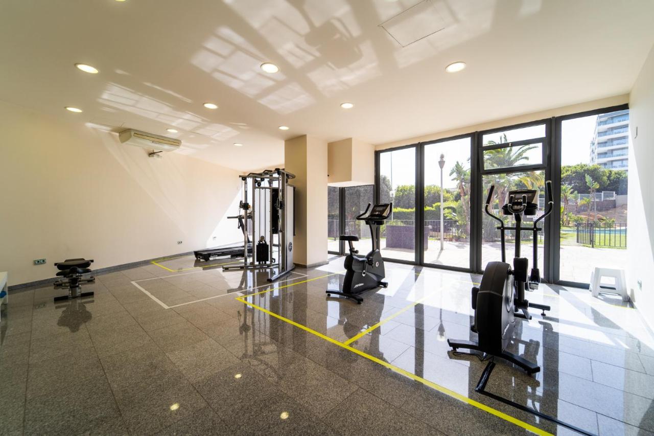 Primera Linea De Mar Con Piscina, Gimnasio Y Parking 2 Hab Y 2 Banos Villajoyosa Exterior foto
